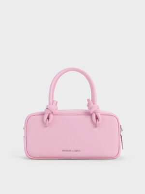 Charles & Keith - Sammie Knotted-Handle Elongated Bag