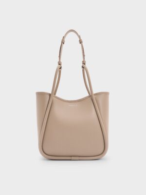 Charles & Keith - Mini Lyla Tubular Tote Bag