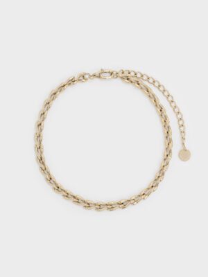 Charles & Keith - Kris Chain-Link Choker Necklace