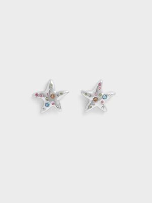Charles & Keith - Orinda Crystal Starfish Stud Earrings