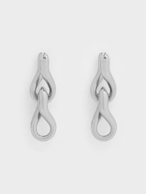Charles & Keith - Kris Chain-Link Drop Earrings