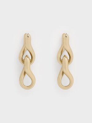 Charles & Keith - Kris Chain-Link Drop Earrings