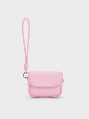 Charles & Keith - Sammie Knotted-Strap Wristlet