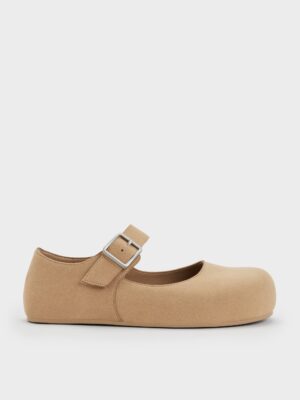 Charles & Keith - Buckled Mary Jane Flats