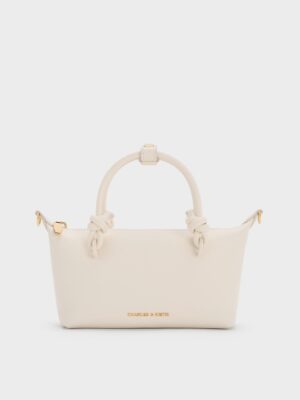 Charles & Keith - Sammie Knotted-Handle Tote Bag