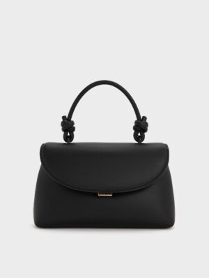 Charles & Keith - Sammie Knotted-Handle Two-Way Backpack