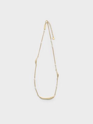 Charles & Keith - Corrine Pearl Sculptural Necklace