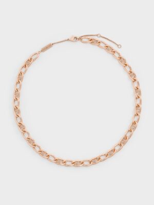 Charles & Keith - Nyra Mixed-Link Chain Necklace