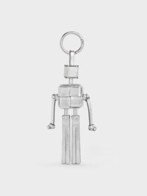 Charles & Keith - Ivette Woven Robot Bag Charm