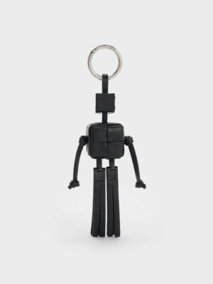 Charles & Keith - Ivette Woven Robot Bag Charm