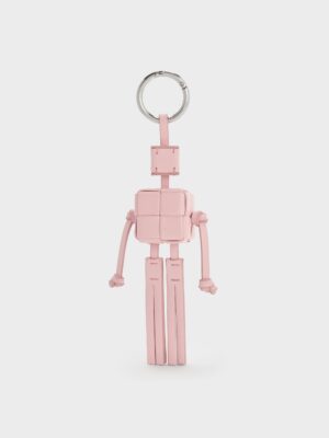 Charles & Keith - Ivette Woven Robot Bag Charm