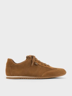Charles & Keith - Jace Suede Sneakers