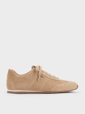 Charles & Keith - Jace Suede Sneakers