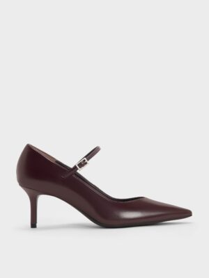 Charles & Keith - Pointed-Toe Stiletto-Heel Pumps