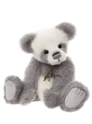 Charlie Bears Paw Store Exclusive Anniversary Bronte Plush Grey Panda 2025