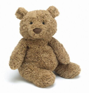 Jellycat BARL2BR Bartholomew Teddy Bear Large Brown Sitting Plush Soft Toy