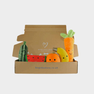 Fruits & Vegetables Dog Toy Gift Box