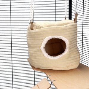 Pet Rat Ferret HUGE Rodent-Hive Toy - Luxury Cream | Little Friends