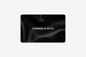 Charles & Keith - Gift Card - Black Leather
