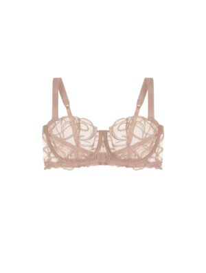 Mia Embroidered Balcony Bra