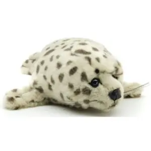 Uni Toys 56034A Harbor Seal Light and Dark Grey Spotty 32cm Soft Plush Toy