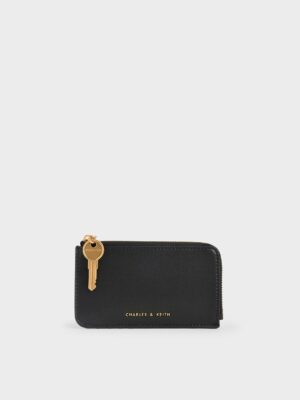 Charles & Keith - Lane Key Zip-Around Wallet