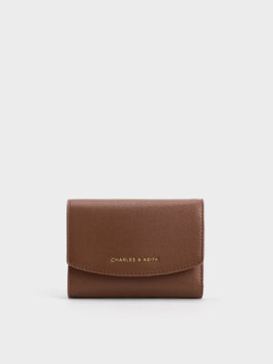 Charles & Keith - Briony Curved Flap Wallet