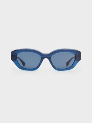 Charles & Keith - Onyx Recycled Acetate Cat-Eye Sunglasses