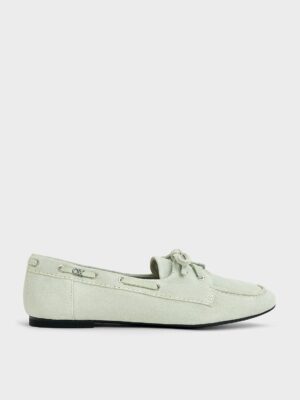 Charles & Keith - Kori Suede Boat Shoes