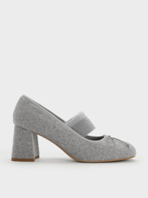 Charles & Keith - Winona Felt Mary Jane Pumps