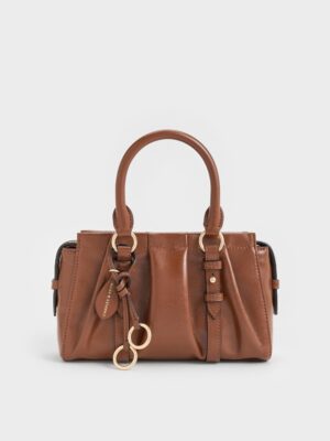 Charles & Keith - Britton Top Handle Tote Bag