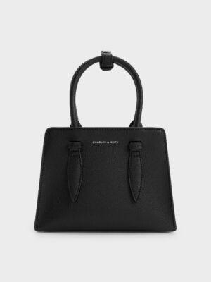 Charles & Keith - Allyn Structured Trapeze Tote Bag