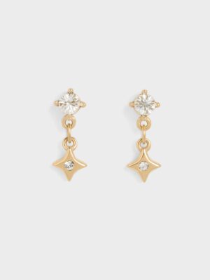 Charles & Keith - Everest Crystal Star Drop Earrings