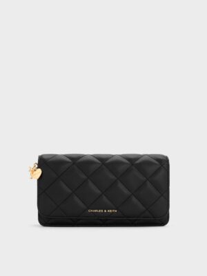 Charles & Keith - Arrietty Quilted Wallet On Chain
