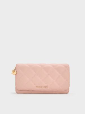 Charles & Keith - Arrietty Quilted Wallet On Chain