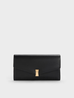 Charles & Keith - Lilibet Chain-Strap Long Wallet