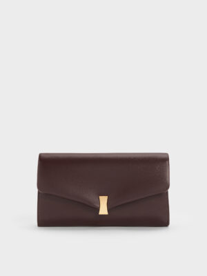 Charles & Keith - Lilibet Chain-Strap Long Wallet
