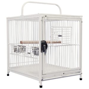 Diplomat Compact Parrot Travel Carrier for Vet Visits, Holidays & Transportation - 45.7×33.5×56.3cm