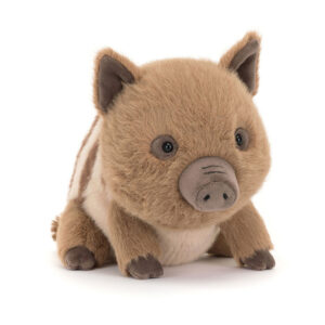 Jellycat W3BOR Swinley Boar Brown and Cream Plush Soft Toy