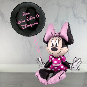 Budget Sitting Minnie Mouse Disney Reveal Balloon