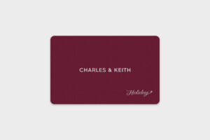 Charles & Keith - Holiday 2025 Gift Card - Burgundy