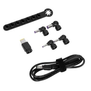 90W Legacy Power Accessory Kit (DC Cable to Tip + 5 Tips + Storage Bar) - 1.8M