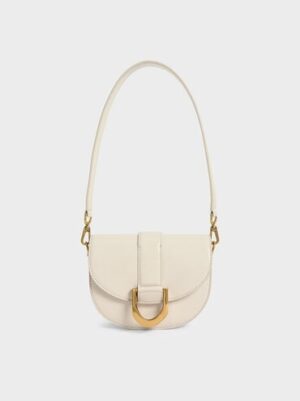Charles & Keith - Mini Gabine Saddle Bag