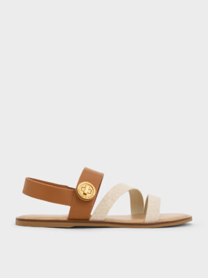 Charles & Keith - Yara Turn Lock Strappy Sandals