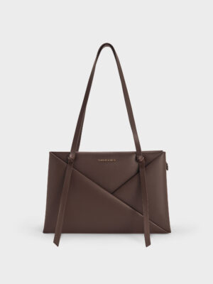 Charles & Keith - Midori Geometric Tote Bag
