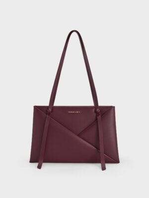 Charles & Keith - Midori Geometric Tote Bag