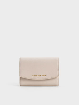 Charles & Keith - Briony Curved Flap Wallet