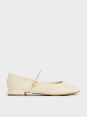 Charles & Keith - Gertrude Round-Toe Mary Janes