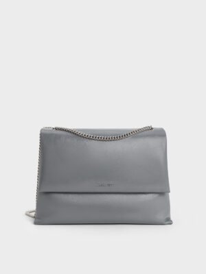 Charles & Keith - Sianna Chain-Handle Shoulder Bag