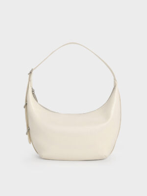 Charles & Keith - Bryna Curved Hobo Bag